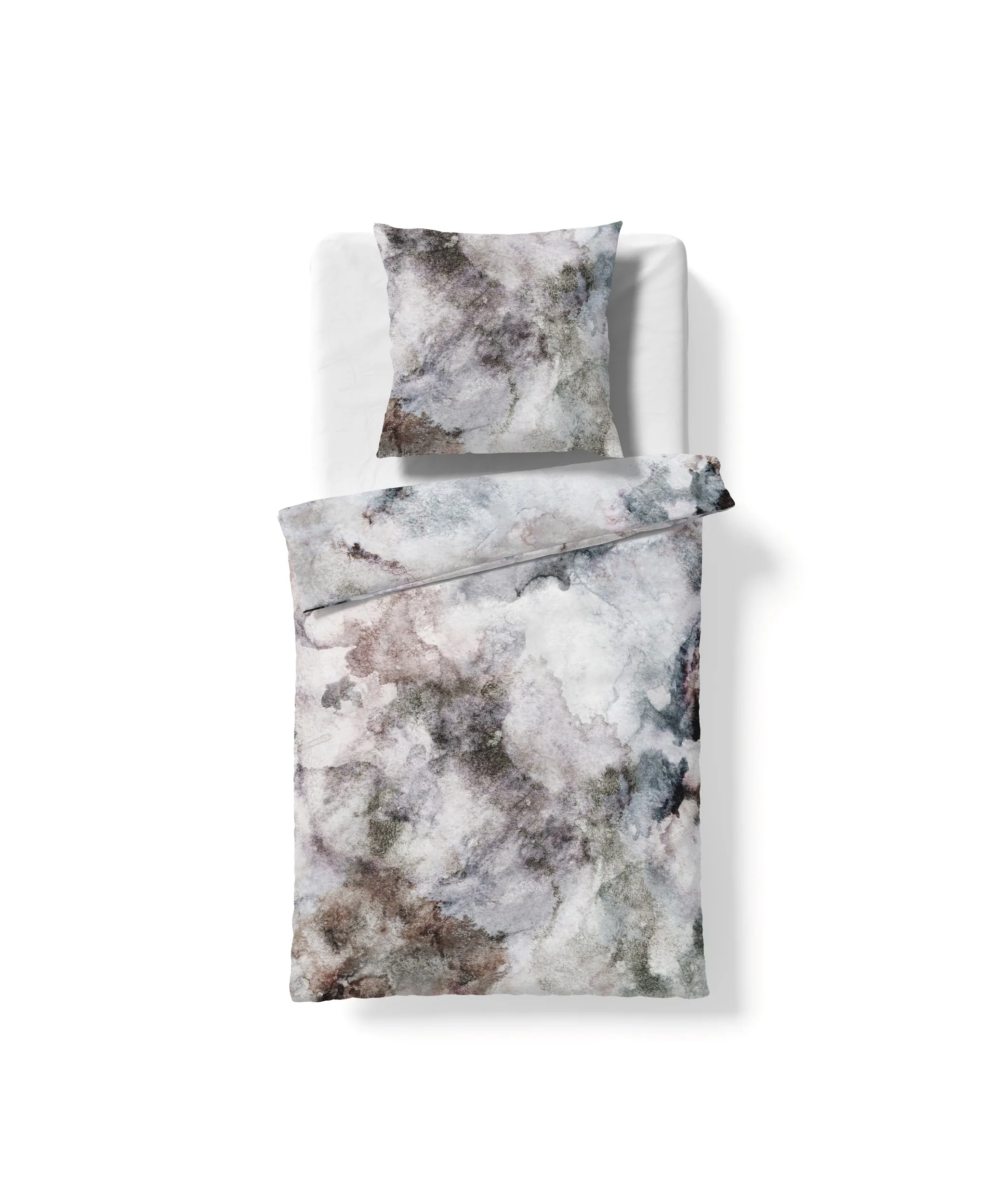 Bed Art S Grau-Braun – Freisteller