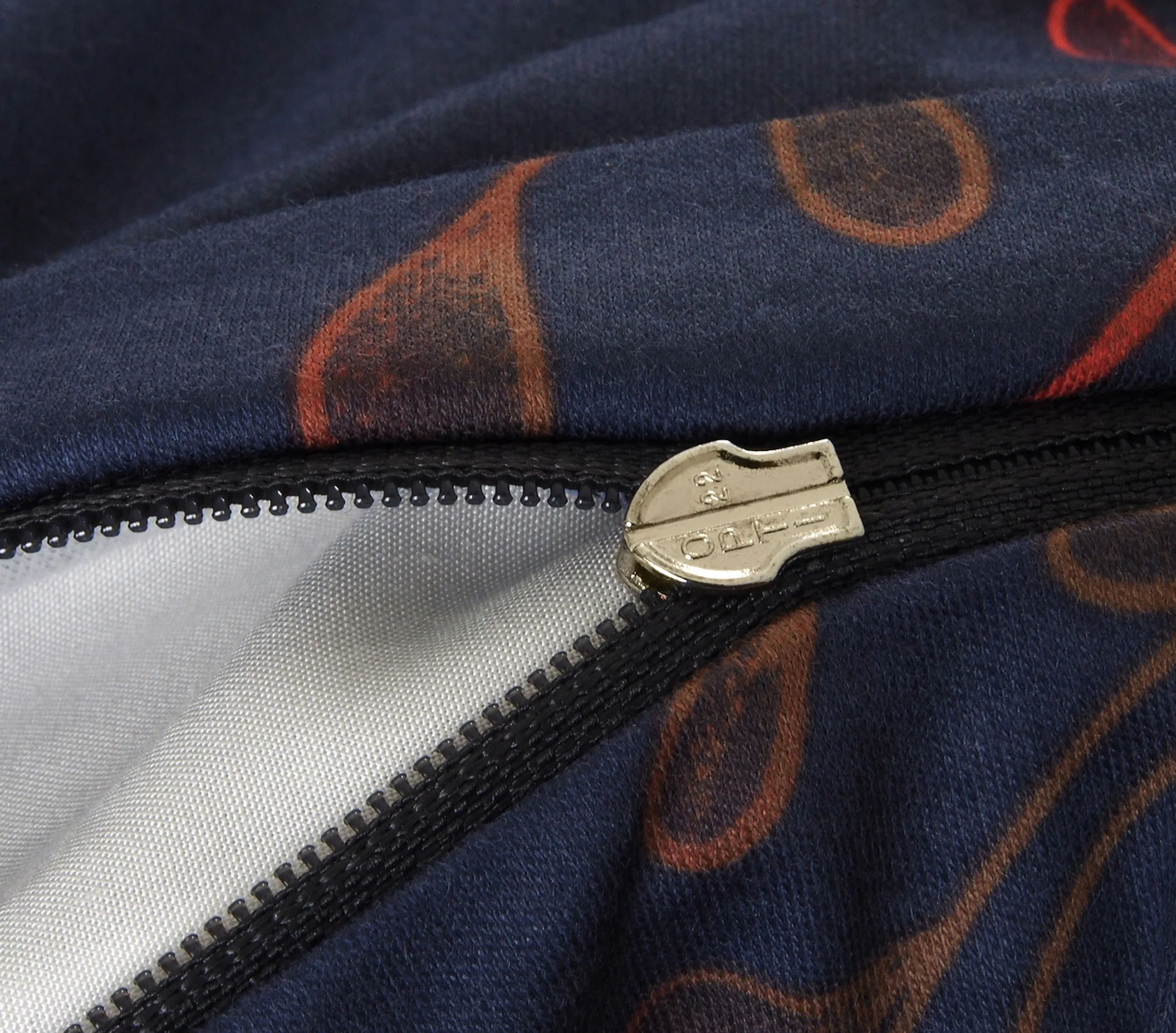 Black Premium Jersey 4318 Nachtblau – Reißverschluss