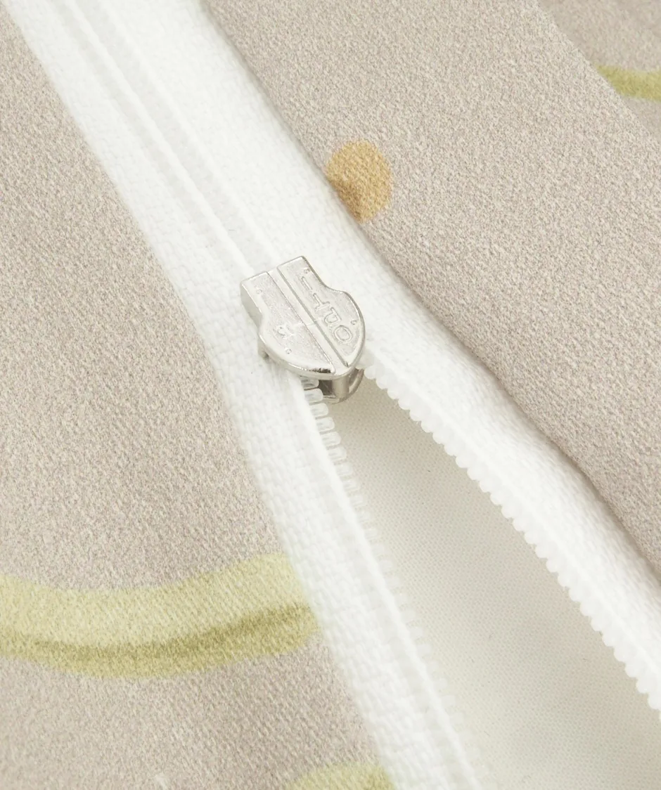 Modern Garden Beige – Detail Reißverschluss