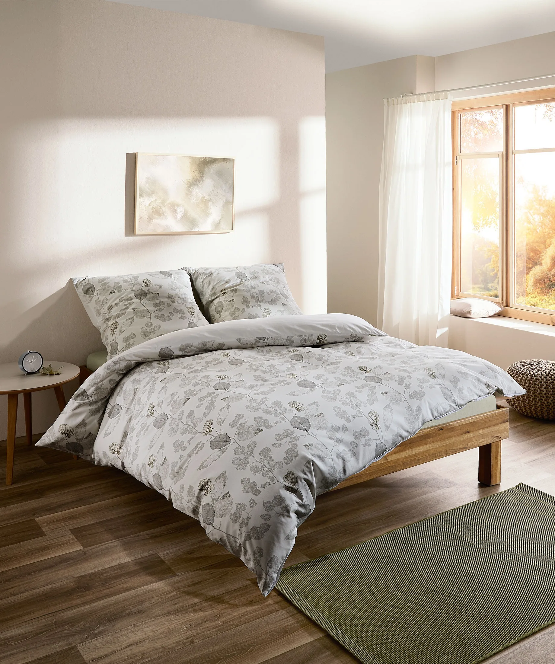 Black Premium Schweizer Satin Grau-Grün – Ambiente