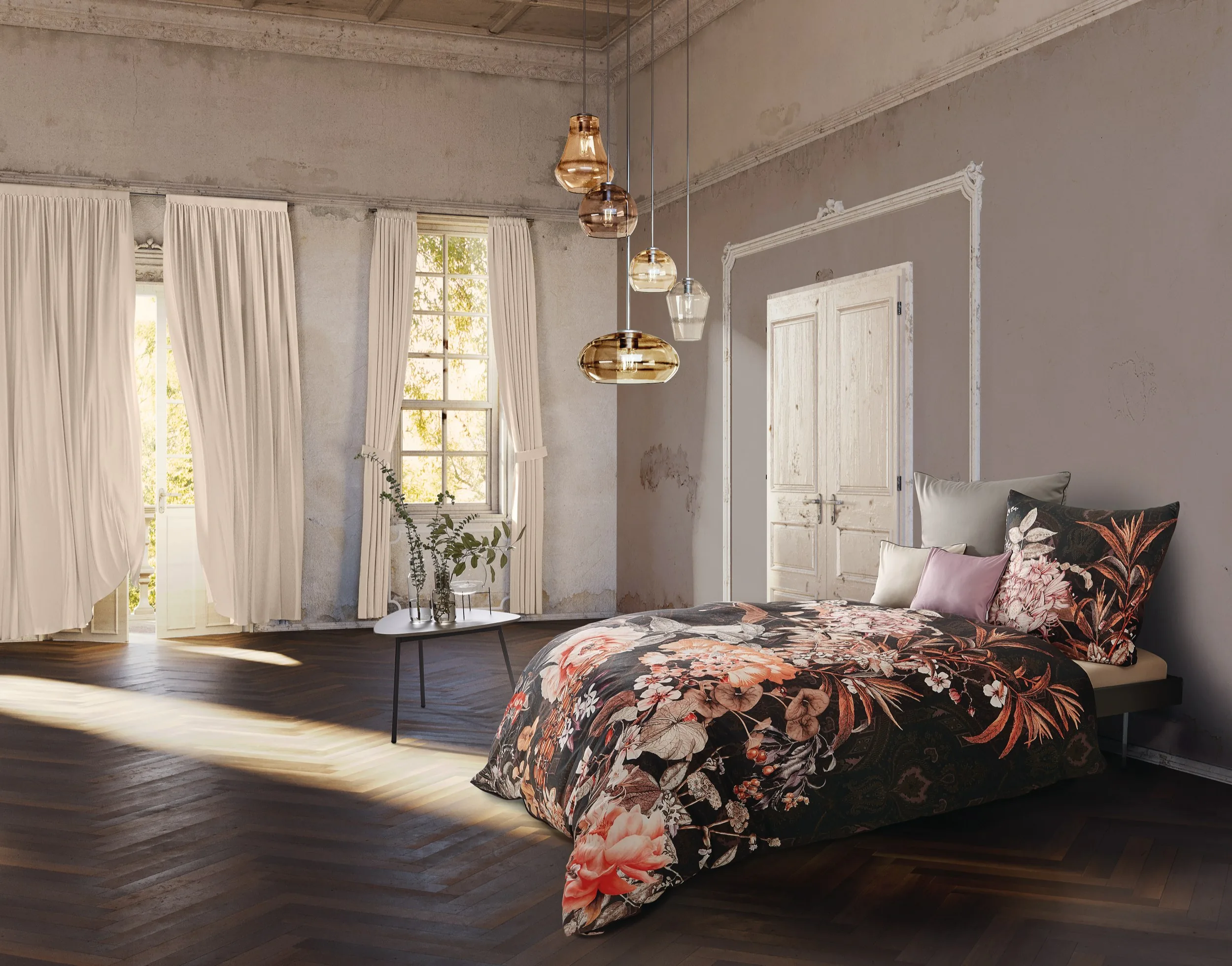Black Premium Jersey 4319 Mahagoni – Ambiente