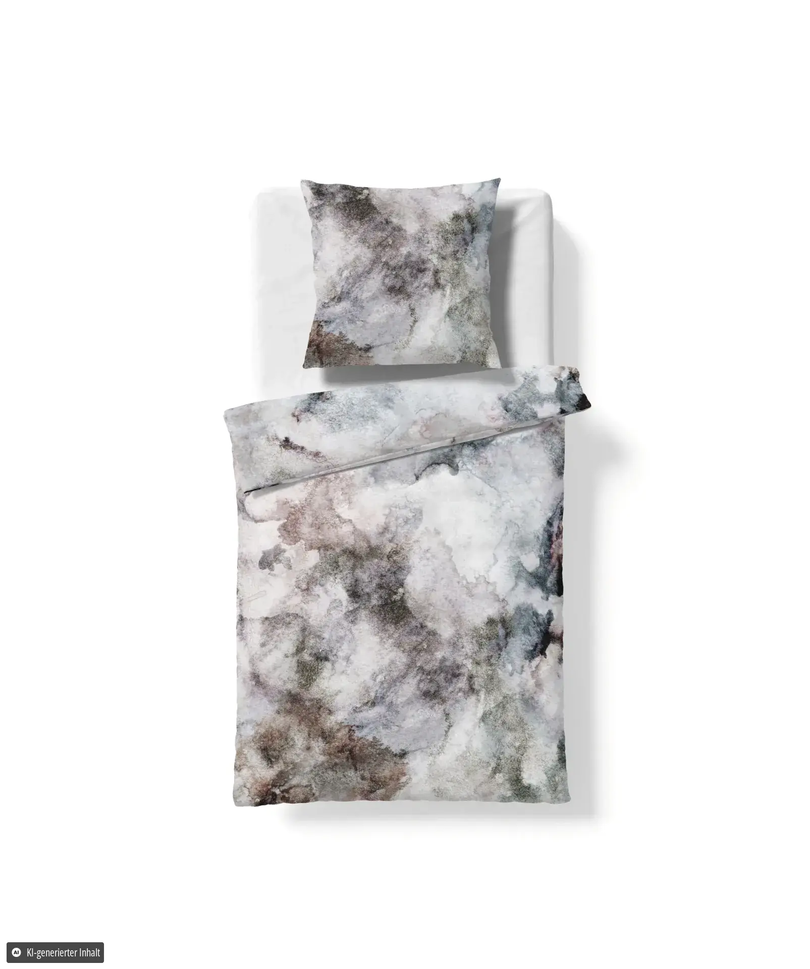 Bed Art S Grau-Braun – Freisteller