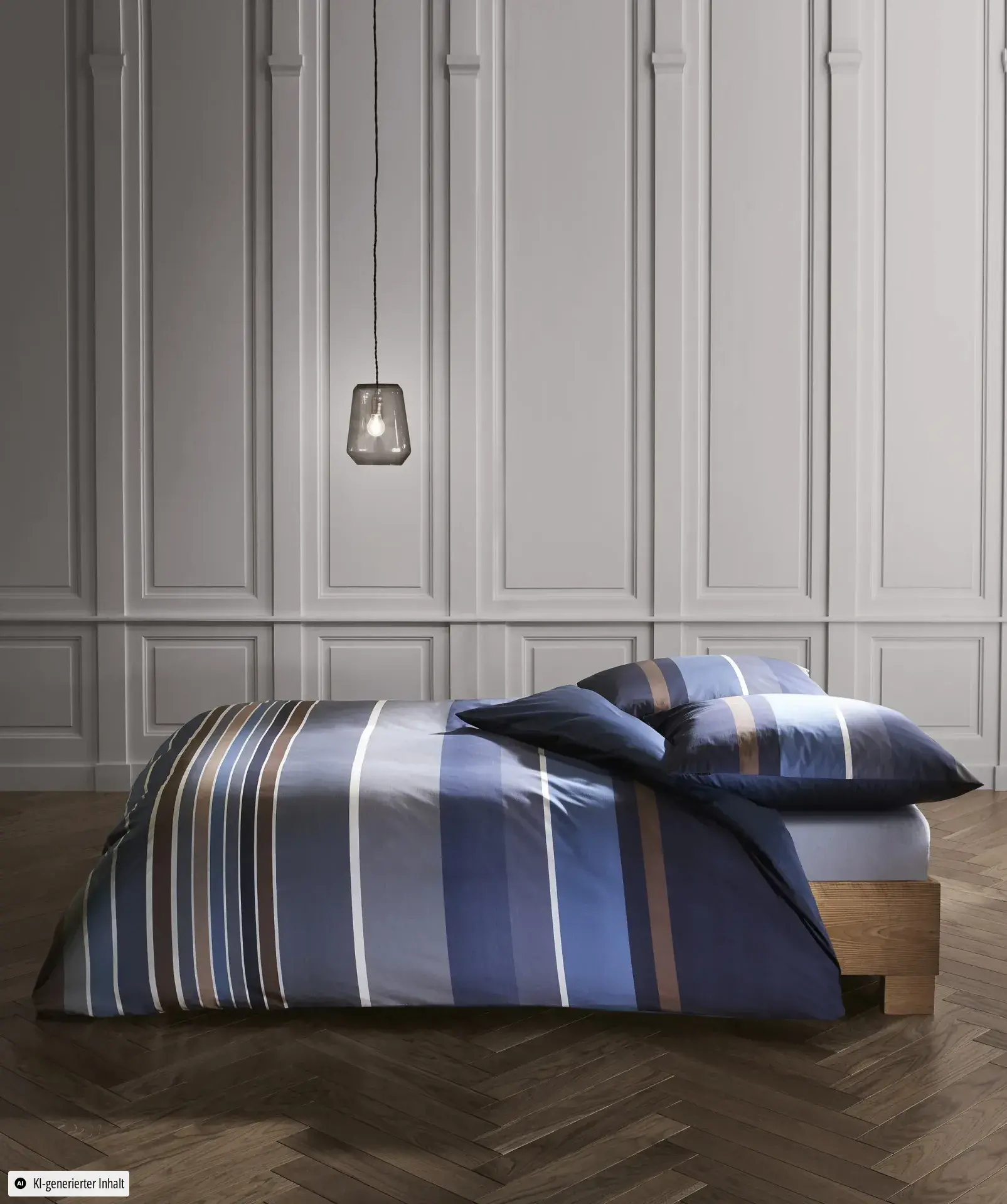 Black Premium Schweizer Satin Braun-Blau – Ambiente