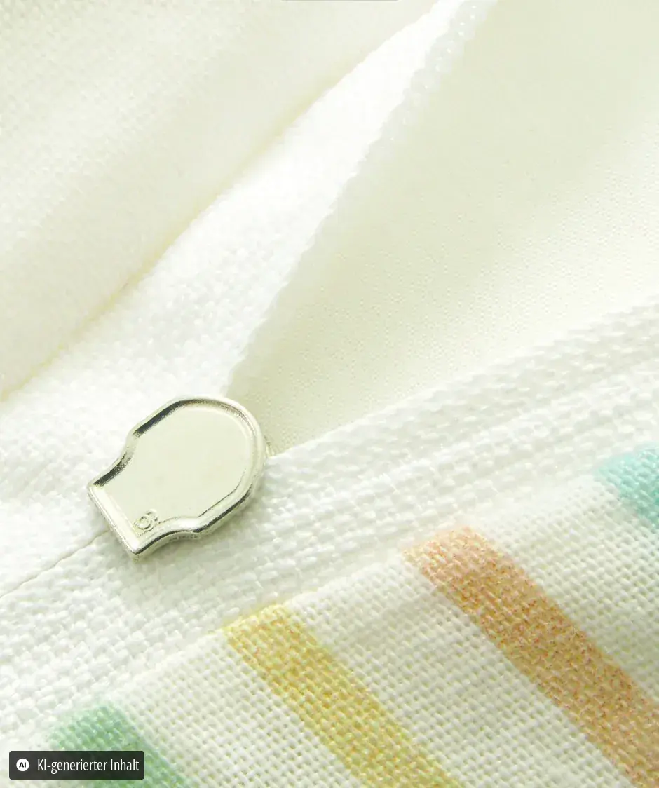 Provence Cassis Bunt – Detail Reißverschluss