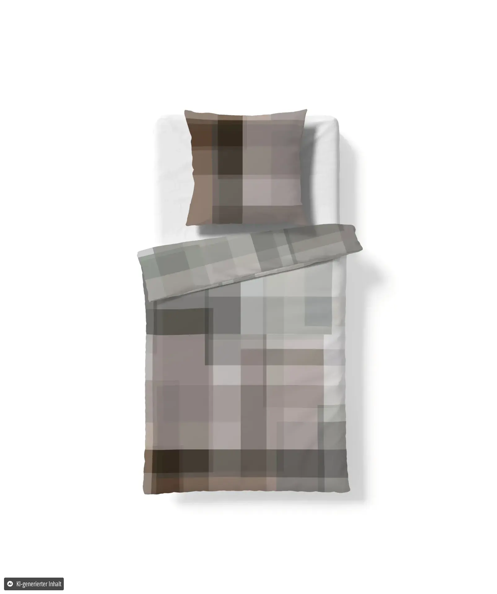Bed Art S Grau-Braun – Freisteller