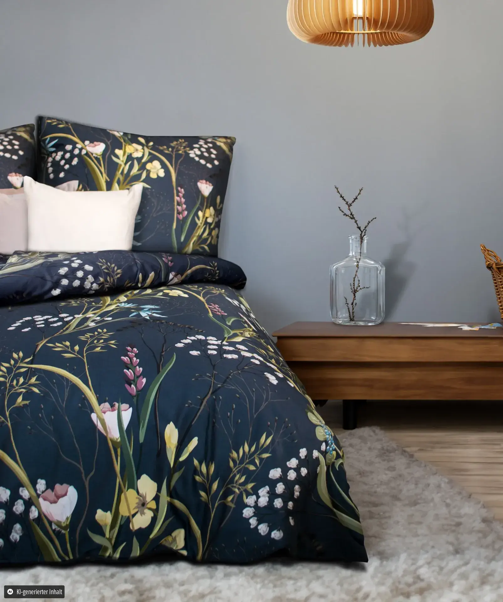 Bed Art S Grau – Ambiente