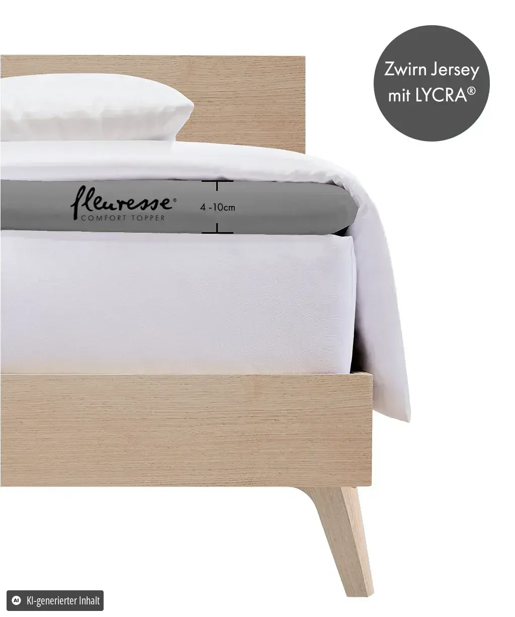 Comfort Topper Steingrau – Ambiente 2